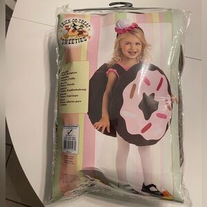Doughnut toddler Halloween costume. Like new in bag, worn once.